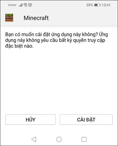 Cách tải game Minecraft trên điện thoại - Bước 4