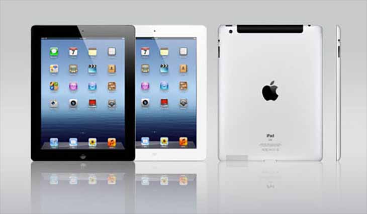  iPad 4 có 2 màu kinh điển: đen và trắng