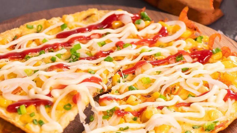 Pizza trứng