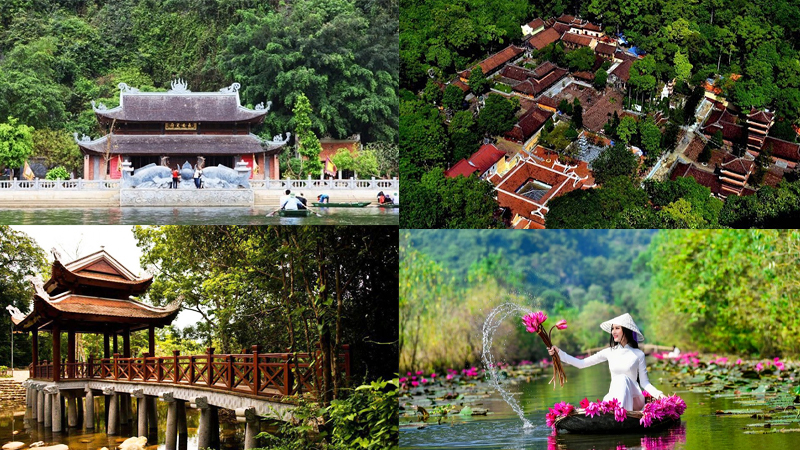 Chùa Hương có nhiều địa điểm tham quan đẹp.