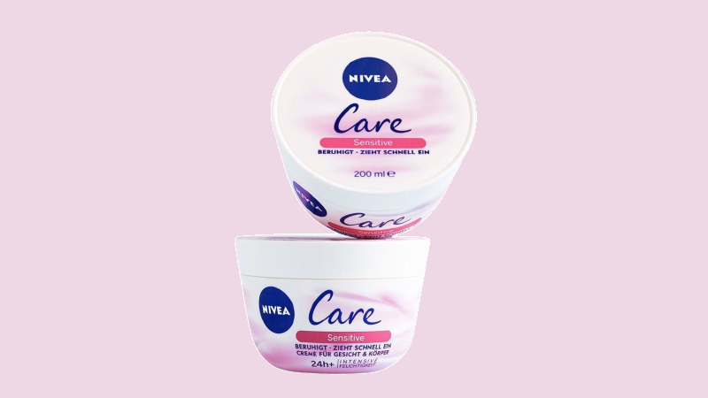 Kem dưỡng ẩm cho da mặt và toàn thân Nivea Care Sensitive
