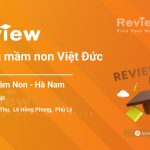 Review Trường mầm non Việt Đức