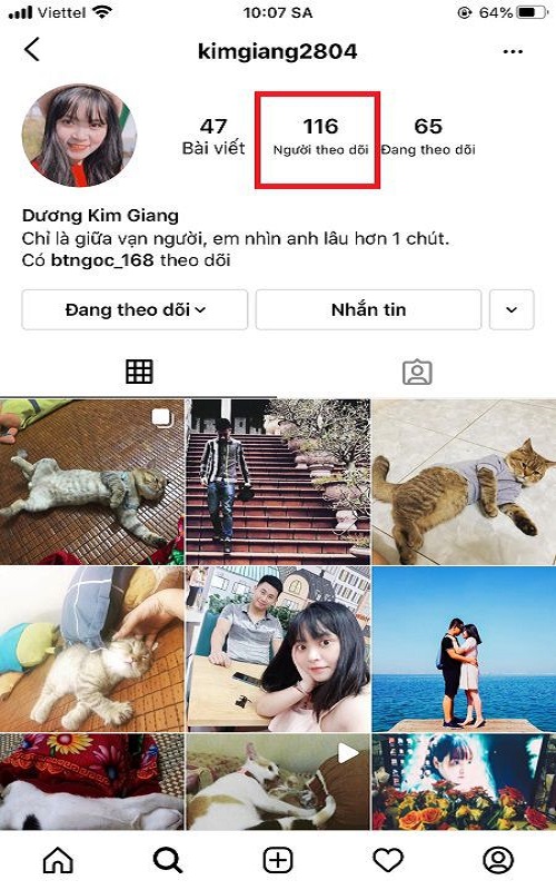 Cách xem số follow cụ thể trên Instagram của người khác-6